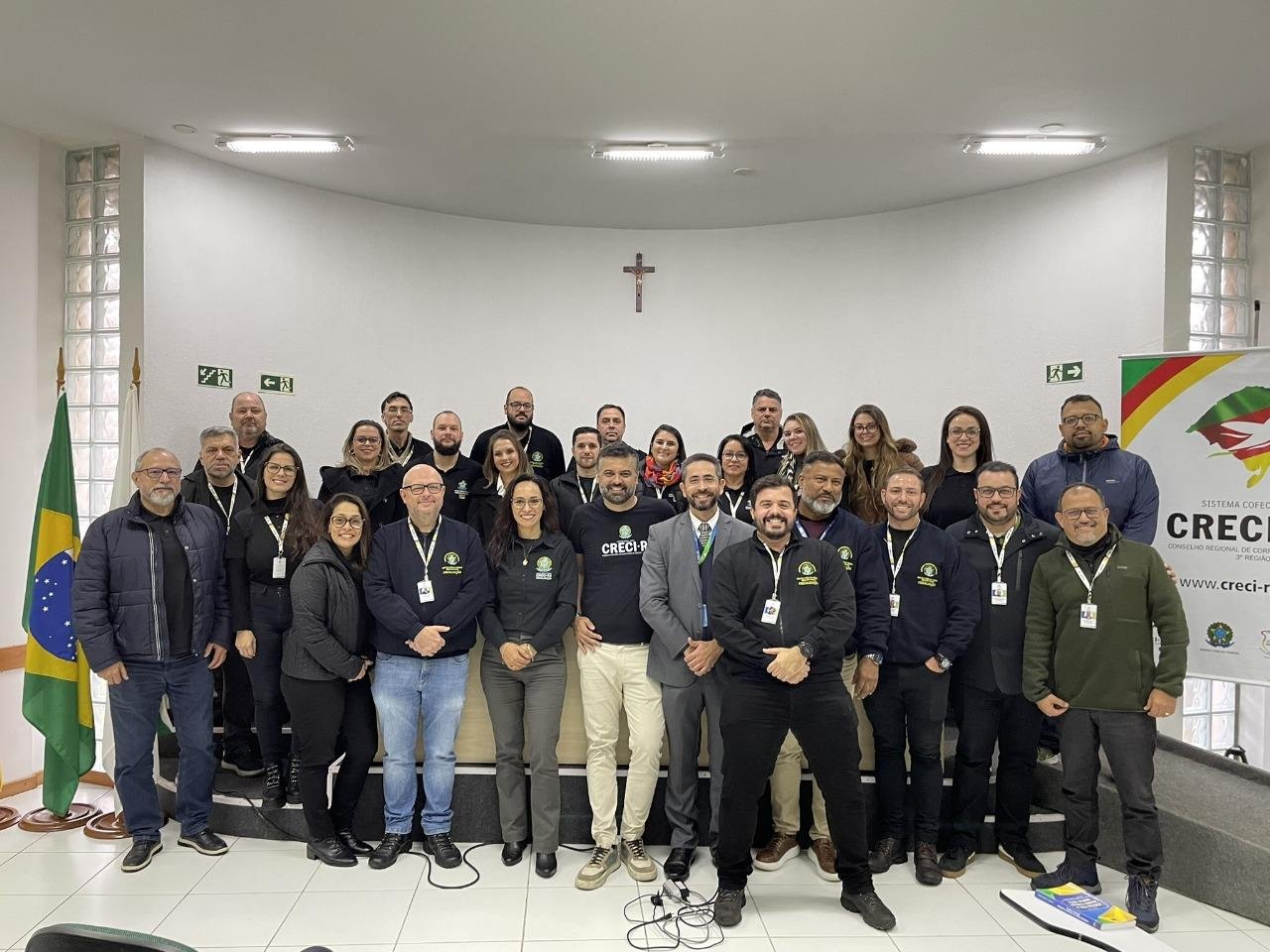 Fiscalização realiza treinamento na delegacia de Tramandaí