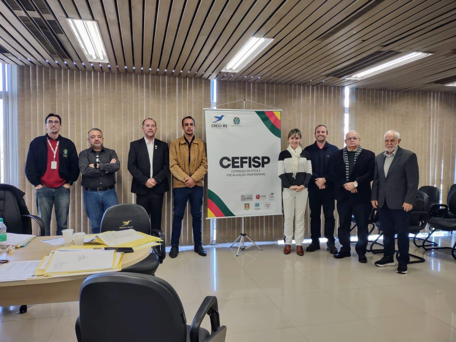 Encontro da 1ª seção da Comissão de Ética e Fiscalização Profis