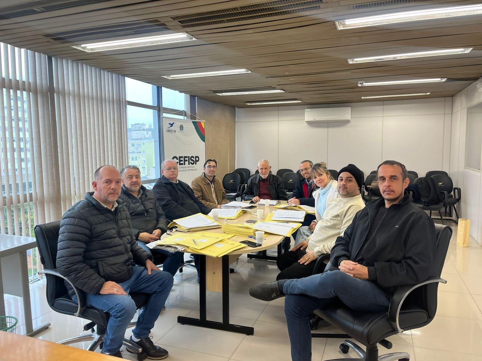 Encontro da 1ª seção da Comissão de Ética e Fiscalização Profis